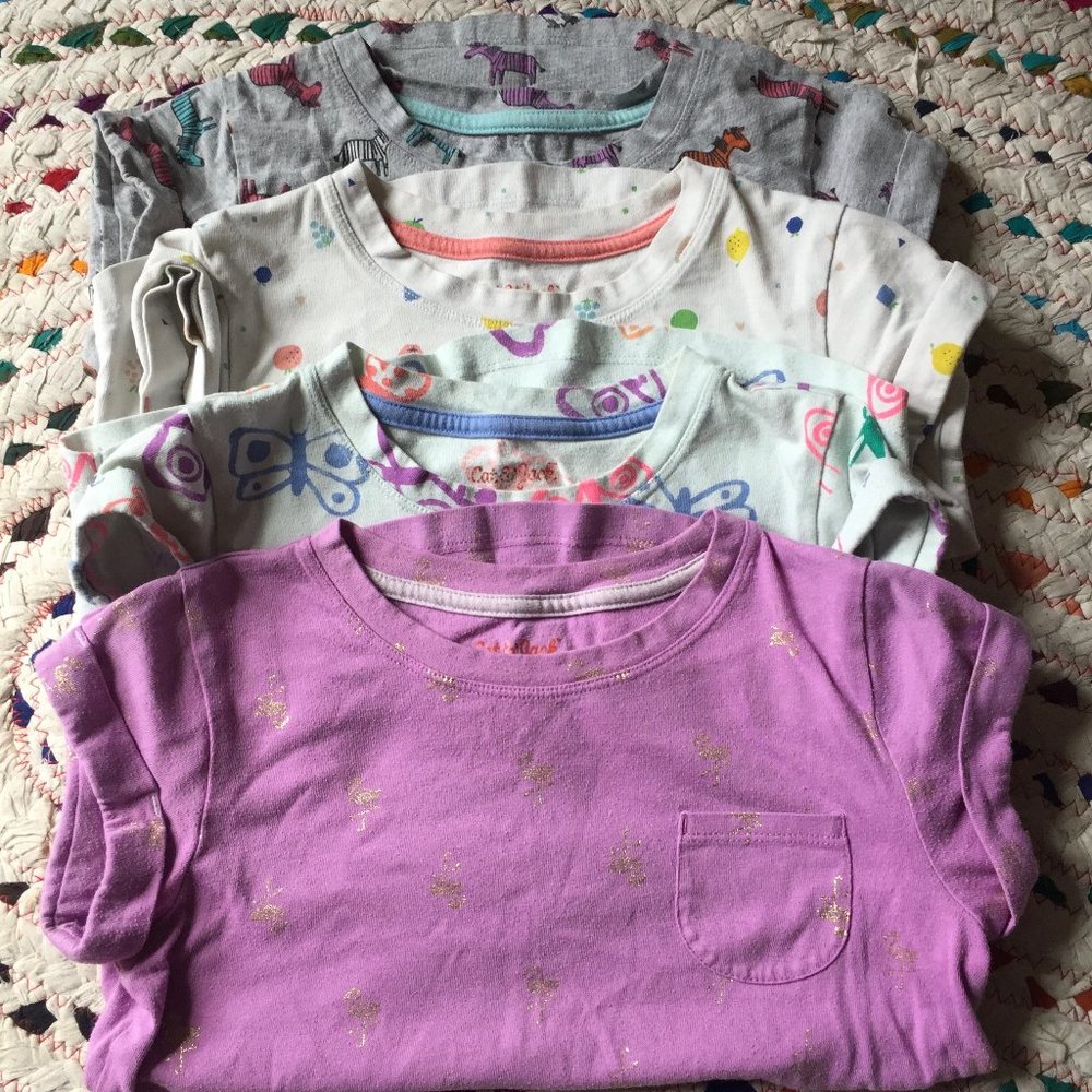 Bundle of 4 Cat & Jack t-shirts
